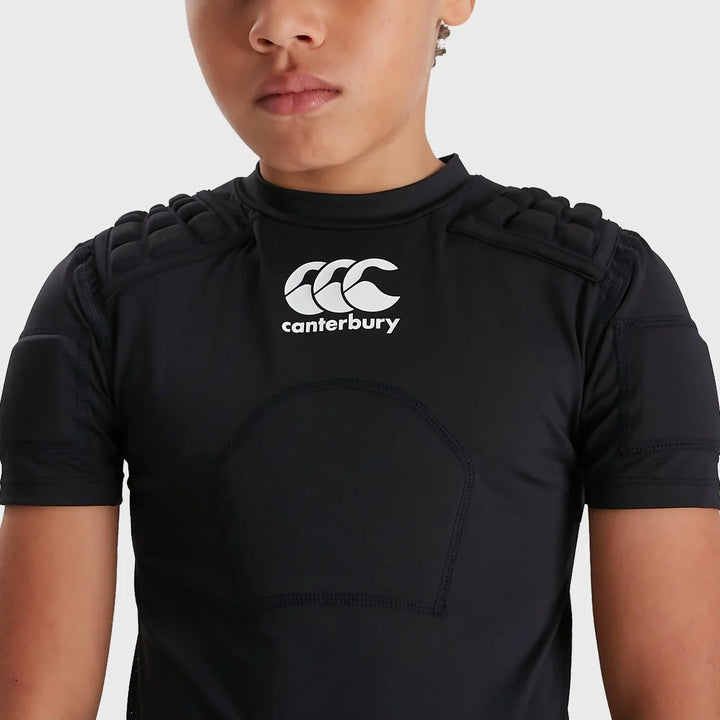 Canterbury Kid's Pro Rugby Protection Vest Black - Rugbystuff.com
