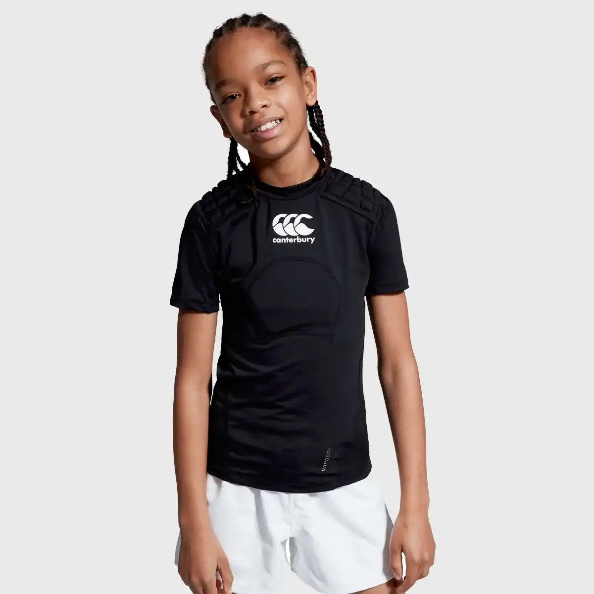 Canterbury Kid's Rugby Protection Vest Black