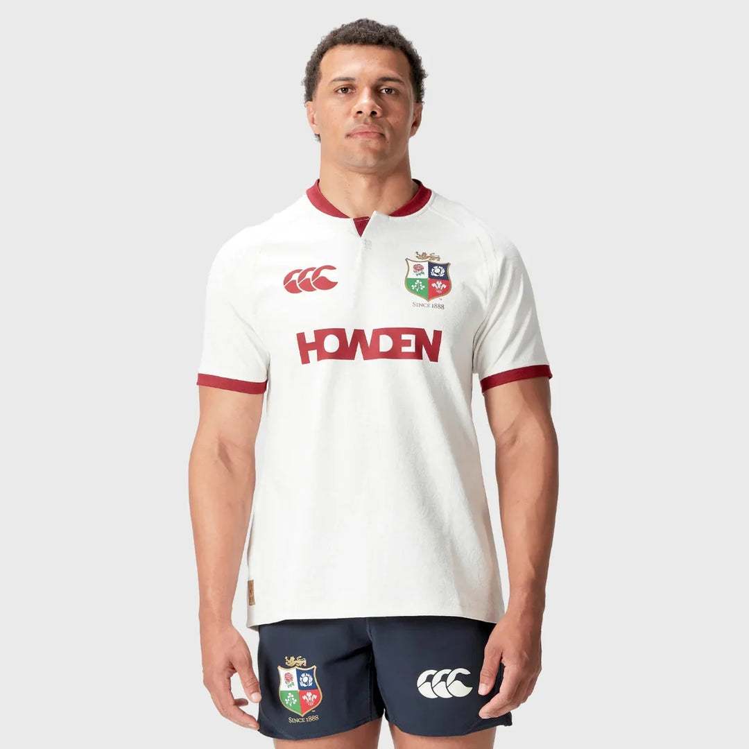 Canterbury British Irish Lions AU 2025 Training Rugby Shirt White