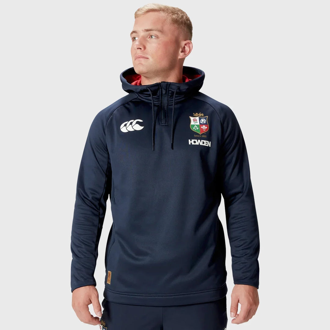 Canterbury British Irish Lions Men s 1 4 Zip Hoody Navy