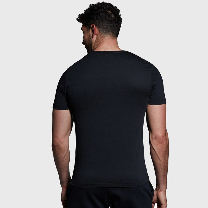 Canterbury Men's Logo Tee Black - Rugbystuff.com