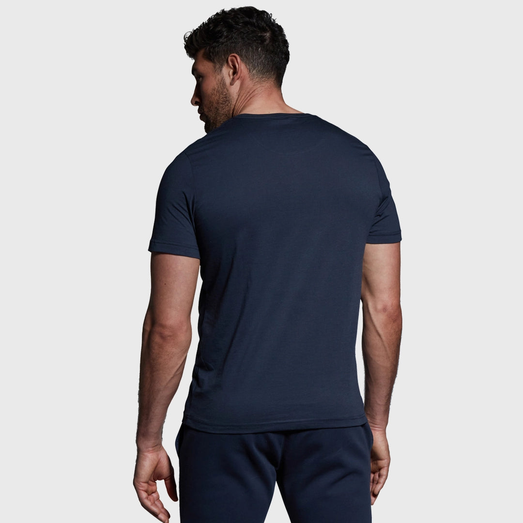 Canterbury Men's Logo Tee Navy - Rugbystuff.com