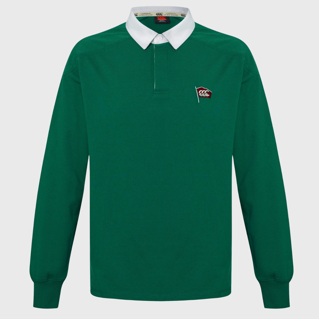 Canterbury Long Sleeve Rugby Jersey Dark Green