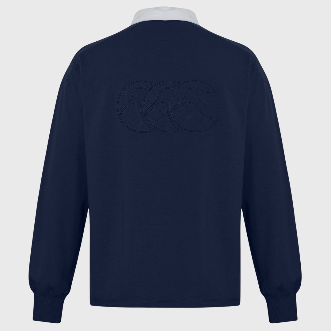 Canterbury Long Sleeve Rugby Jersey Navy