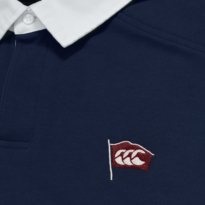 Canterbury Long Sleeve Rugby Jersey Navy
