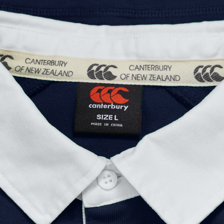 Canterbury Long Sleeve Rugby Jersey Navy