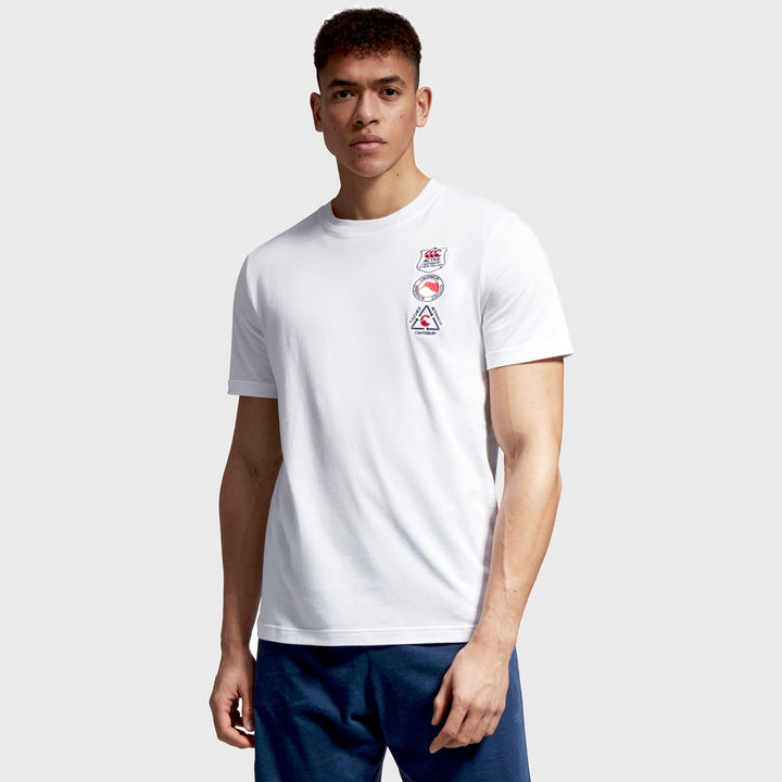 Canterbury Men's Cotton Tee White - Rugbystuff.com