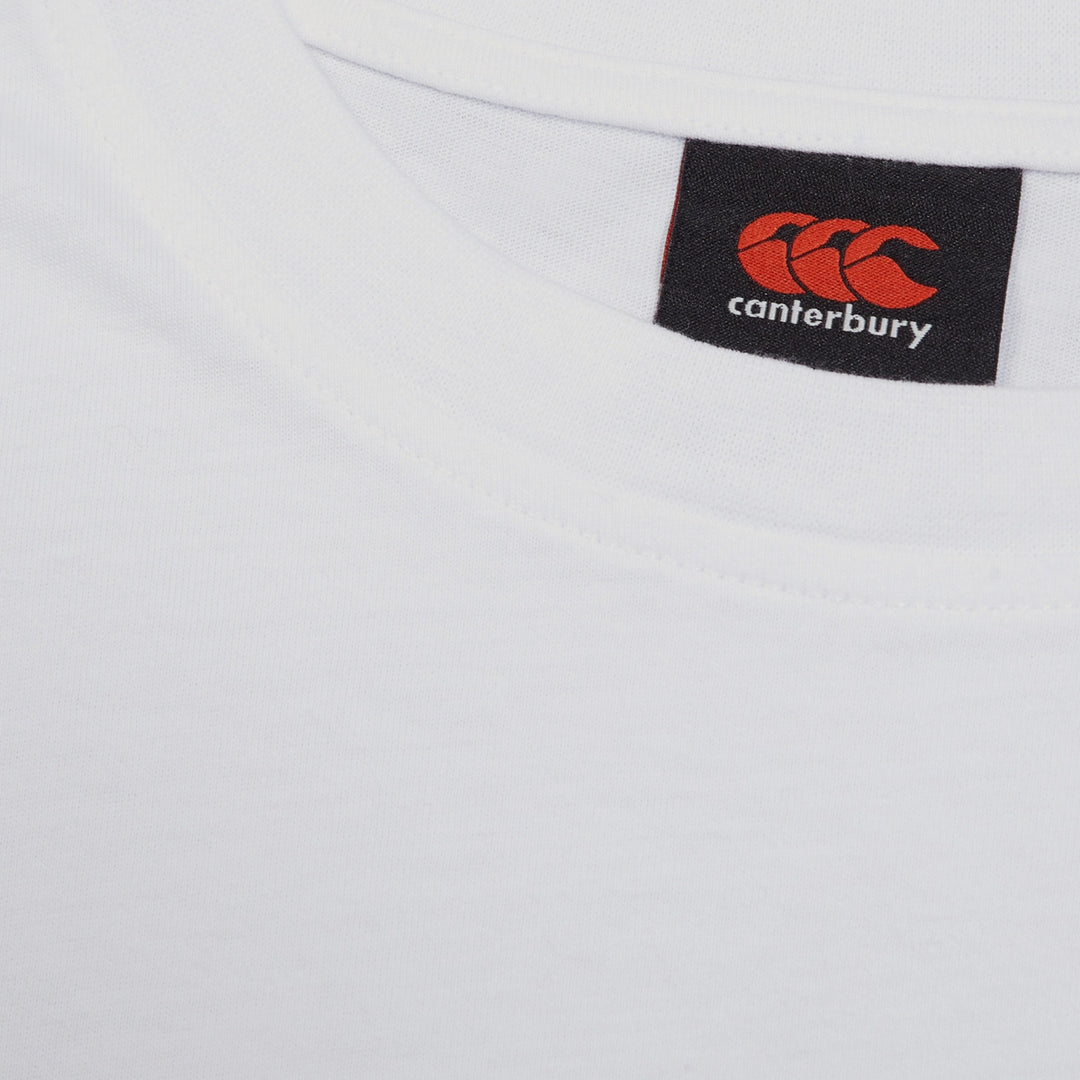 Canterbury Men's Cotton Tee White - Rugbystuff.com
