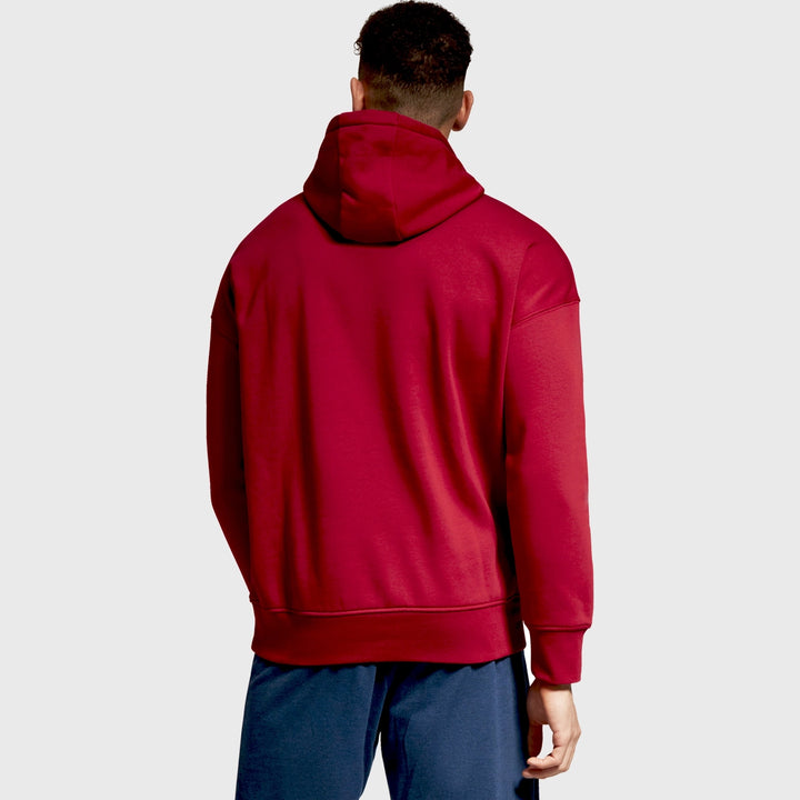 Canterbury Men's Oversized Hoody Rhubarb Red - Rugbystuff.com