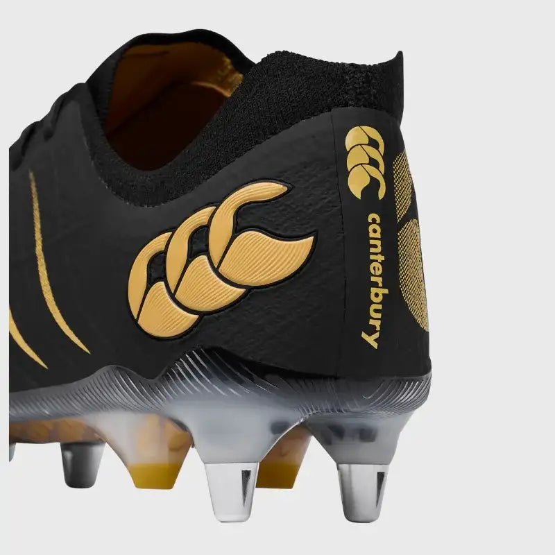 Canterbury Phoenix Elite SG Rugby Boots Black/Gold – Rugbystuff.com