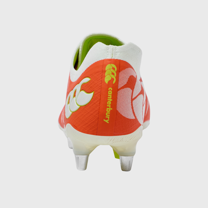 Canterbury Phoenix Elite SG Rugby Boots Orange/White