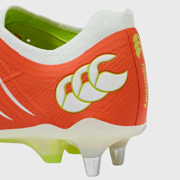 Canterbury Phoenix Elite SG Rugby Boots Orange/White