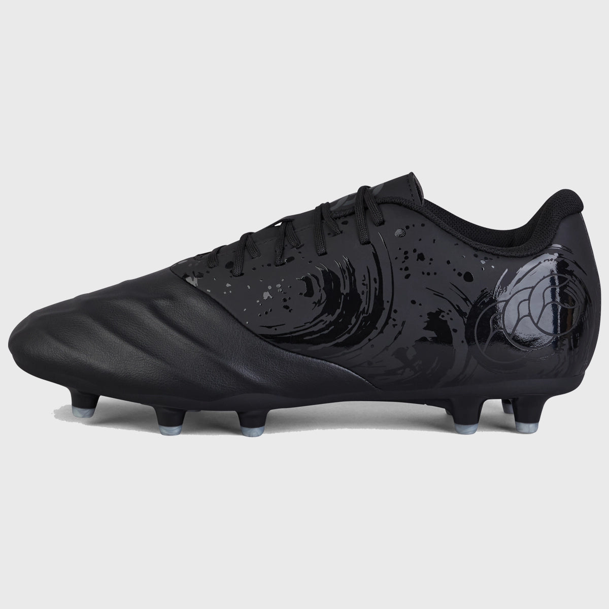 Canterbury Phoenix Team FG Rugby Boots Black/Silver