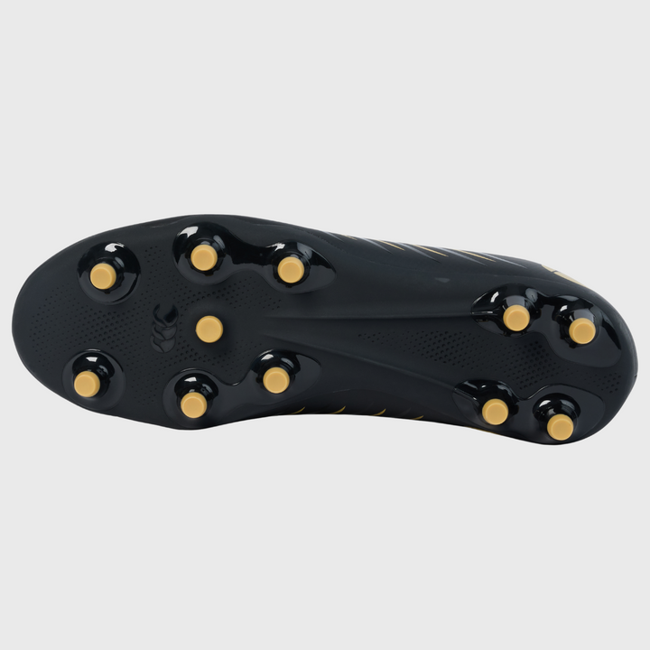 Canterbury Phoenix Team FG Rugby Boots Black/Gold - Rugbystuff.com