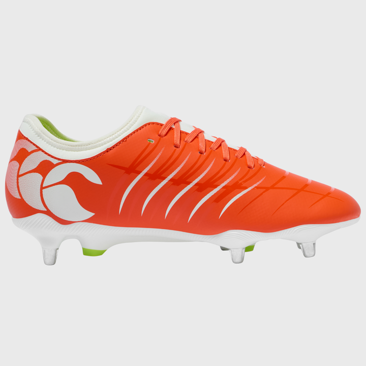 Canterbury Phoenix Team SG Rugby Boots Orange/White