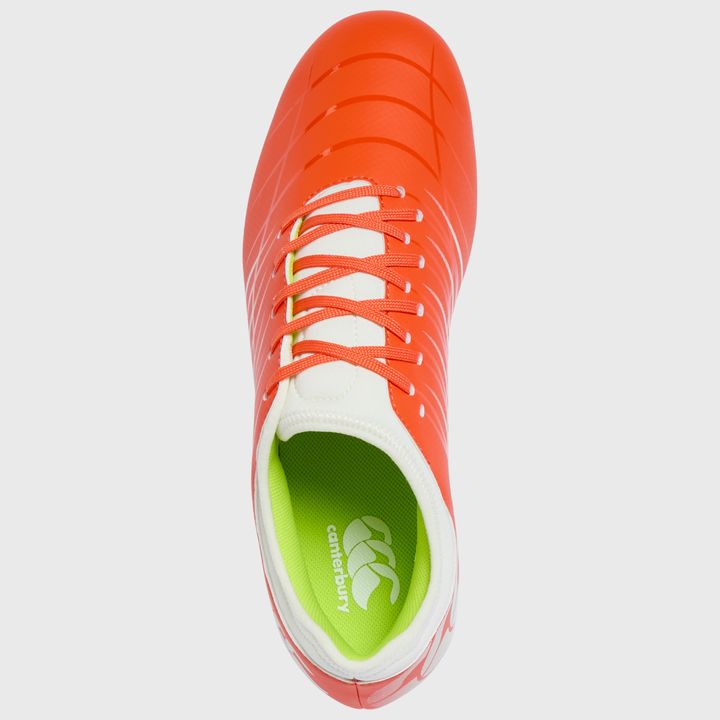 Canterbury Phoenix Team SG Rugby Boots Orange/White