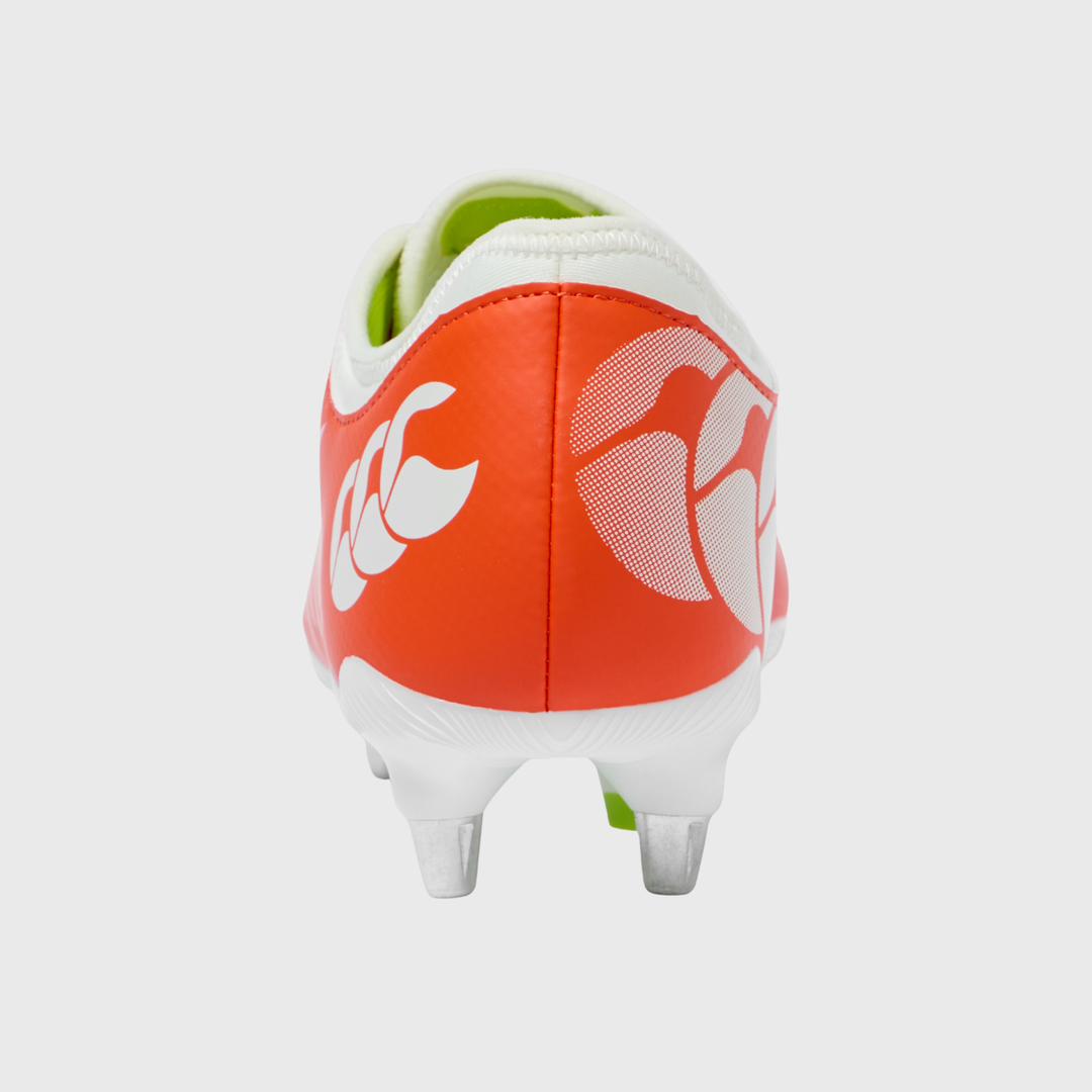 Canterbury Phoenix Team SG Rugby Boots Orange/White