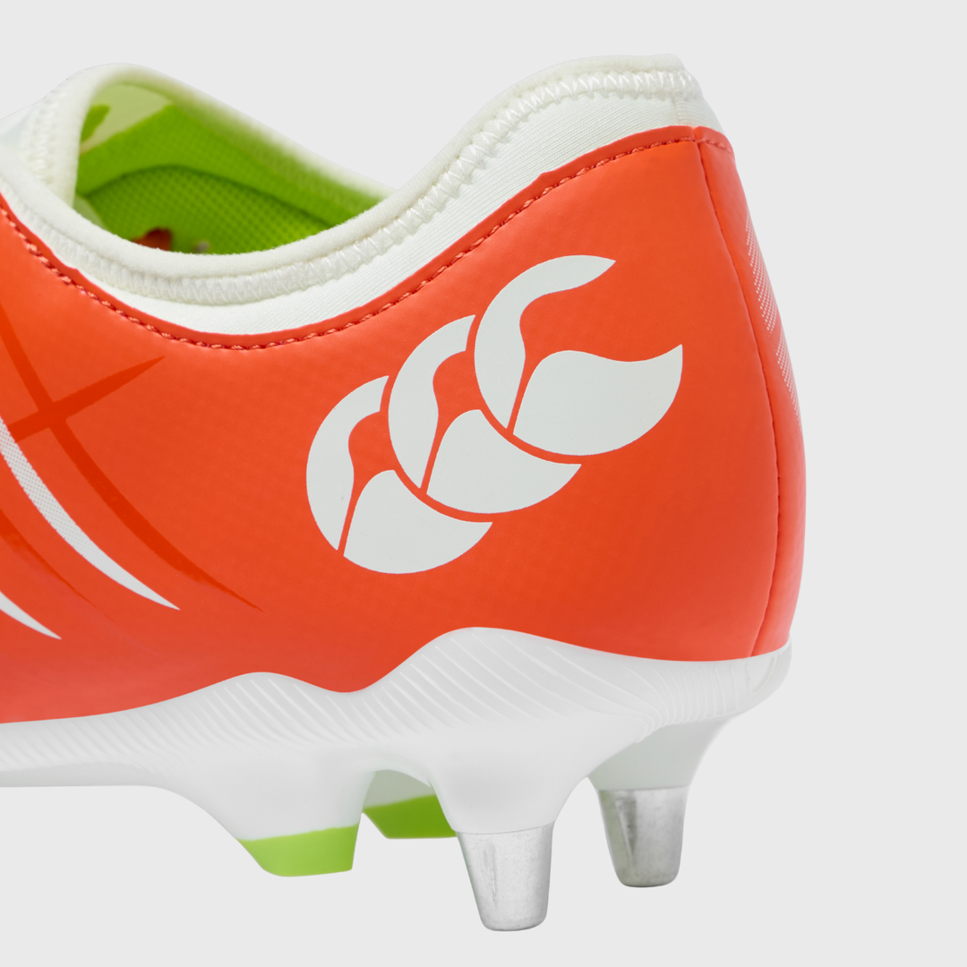 Canterbury Phoenix Team SG Rugby Boots Orange/White