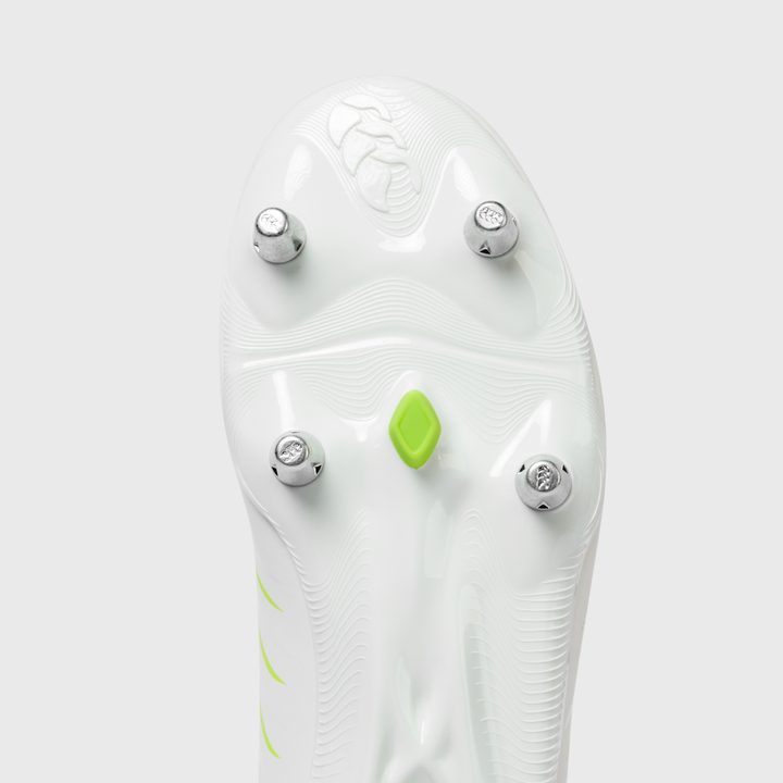 Canterbury Phoenix Team SG Rugby Boots White/Orange