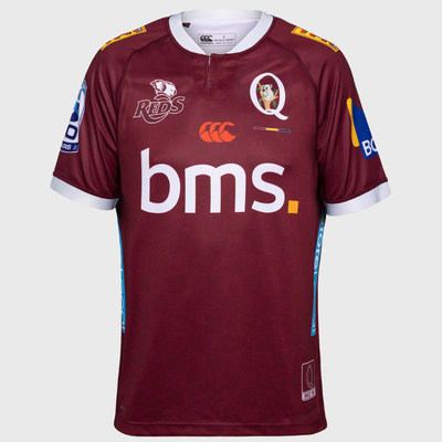 Canterbury Queensland Reds Men's Home Replica Rugby Jersey 2026