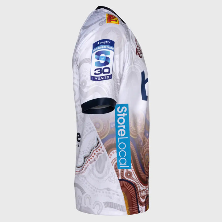 Canterbury Queensland Reds Men's Indigenous Replica Rugby Shirt 2026 - Rugbystuff.com
