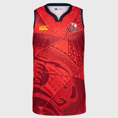 Canterbury Queensland Reds Men's Pasifika Singlet 2026