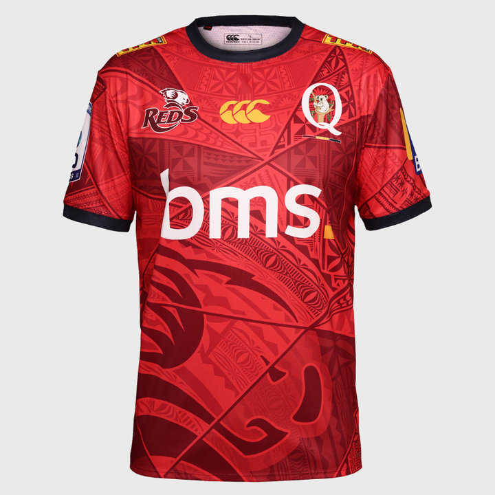 Canterbury Queensland Reds Men's Pasifika Warm Up Tee 2026