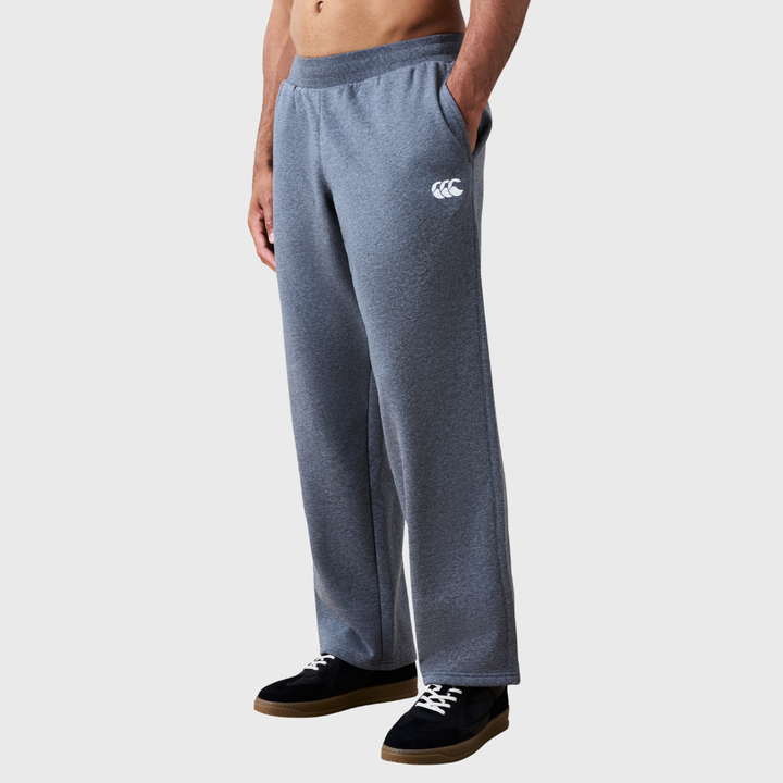 Canterbury Men's Rakaia 2.0 Open Hem Fleece Pants Charcoal Marl