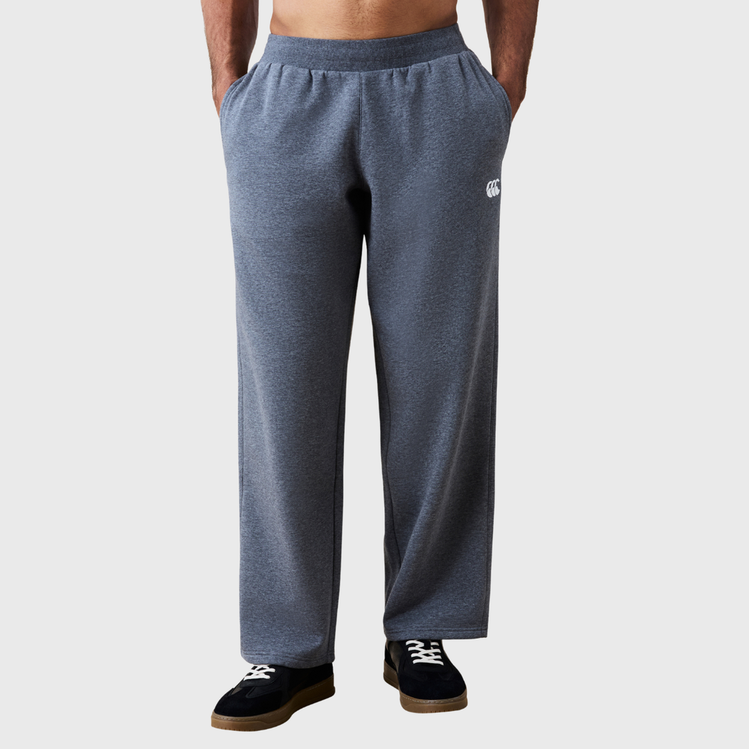 Canterbury Men's Rakaia 2.0 Open Hem Fleece Pants Charcoal Marl