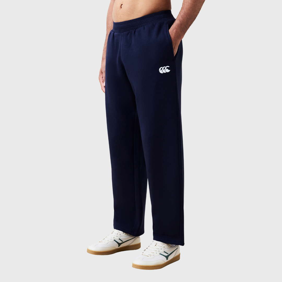 Canterbury Men's Rakaia 2.0 Open Hem Fleece Pants Navy