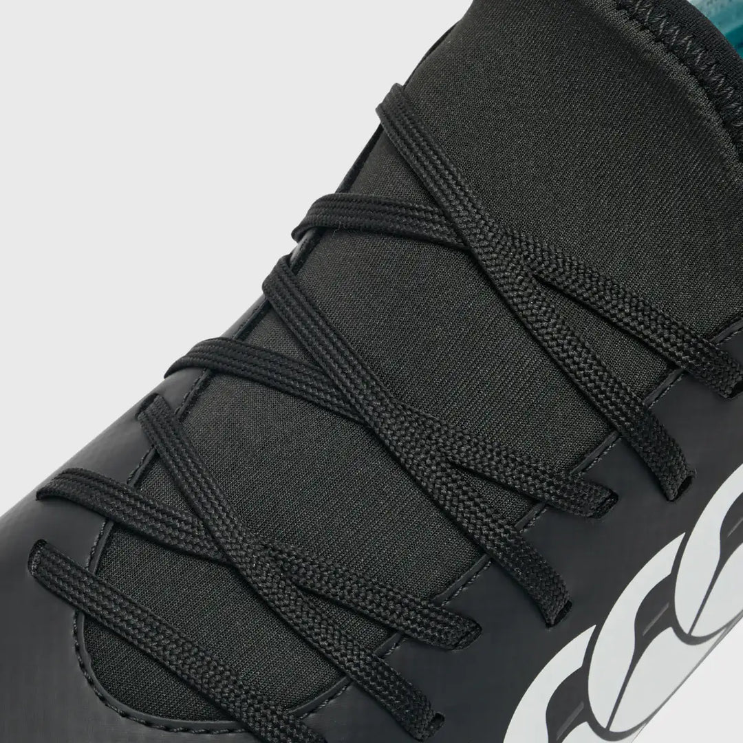 Canterbury Speed Falcon 2.0 Team FG Rugby Boots Jet Black - Rugbystuff.com