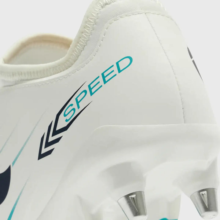 Canterbury Speed Falcon 2.0 Team SG Rugby Boots Blanc De Blanc White - Rugbystuff.com