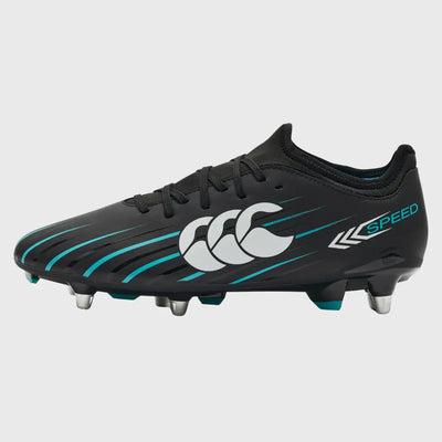 Canterbury Speed Falcon 2.0 Team SG Rugby Boots Jet Black