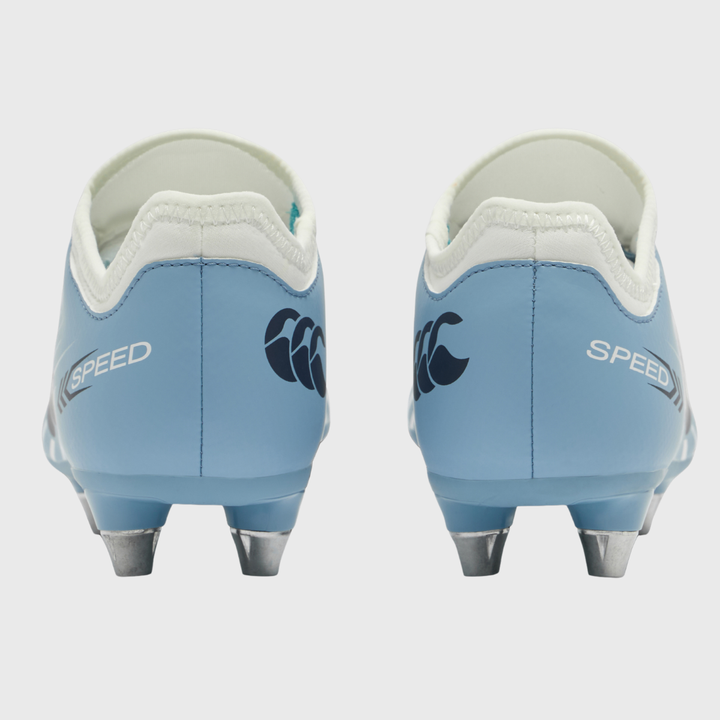Canterbury Speed Falcon 2.0 Team Junior Rugby Boots Mountain Spring Blue