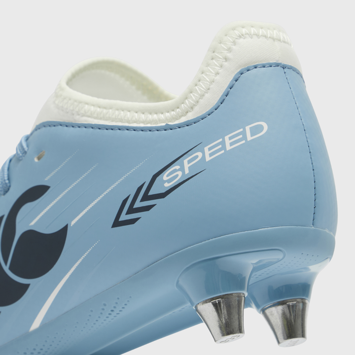 Canterbury Speed Falcon 2.0 Team Junior Rugby Boots Mountain Spring Blue