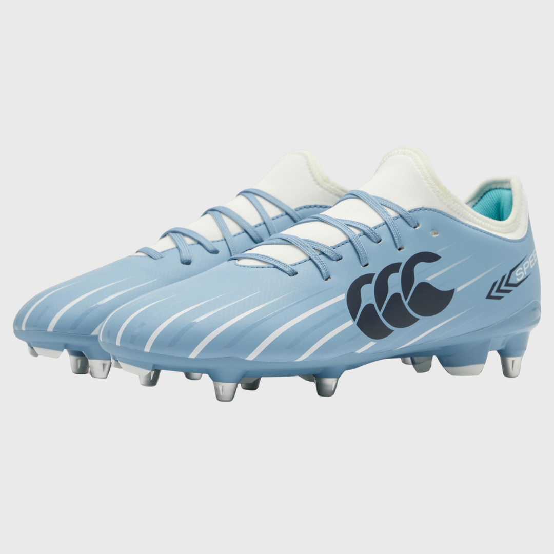 Canterbury Speed Falcon 2.0 Team SG Rugby Boots Mountain Spring Blue