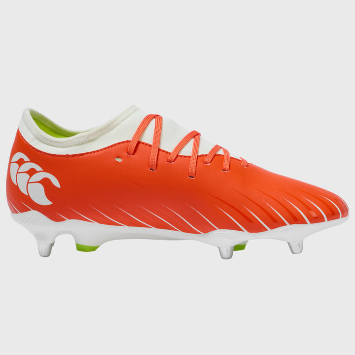 Canterbury Speed Falcon Team SG Rugby Boots Orange/White