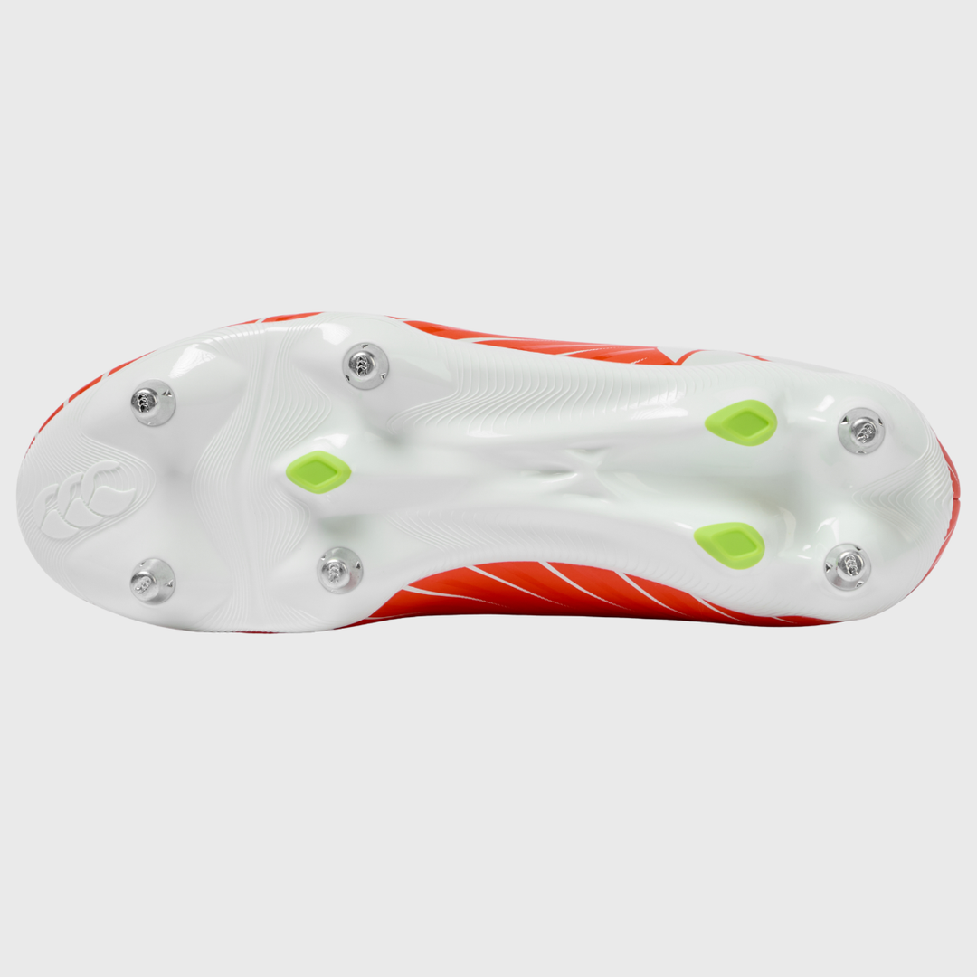 Canterbury Speed Falcon Team SG Rugby Boots Orange/White