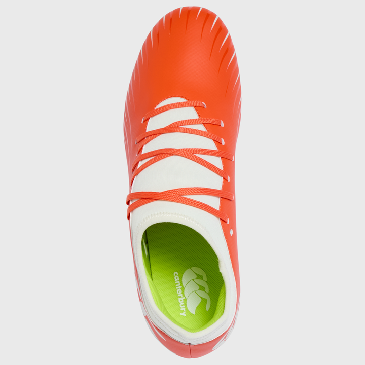 Canterbury Speed Falcon Team SG Rugby Boots Orange/White