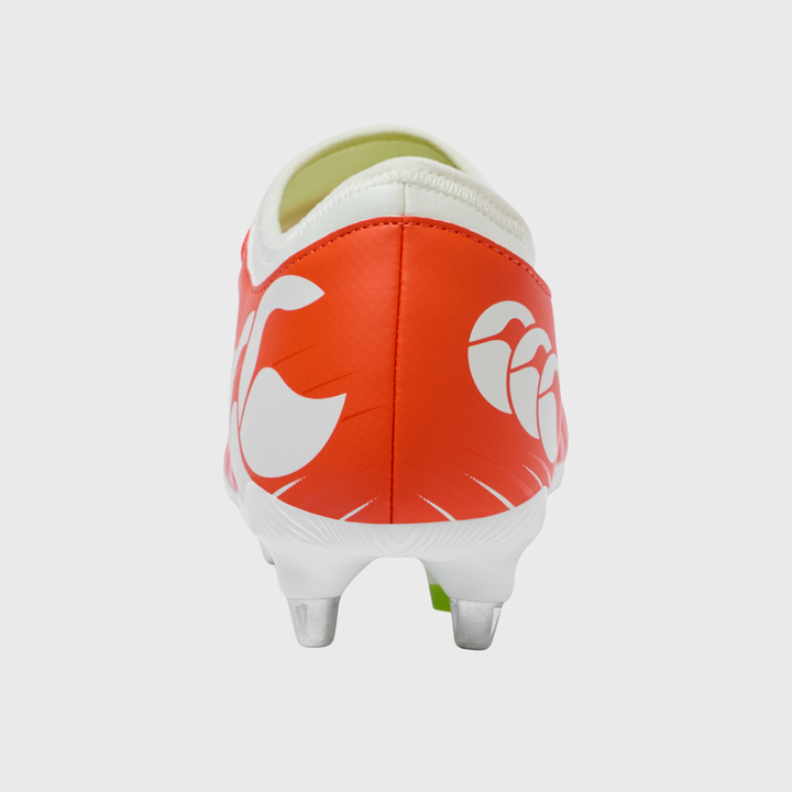 Canterbury Speed Falcon Team SG Rugby Boots Orange/White