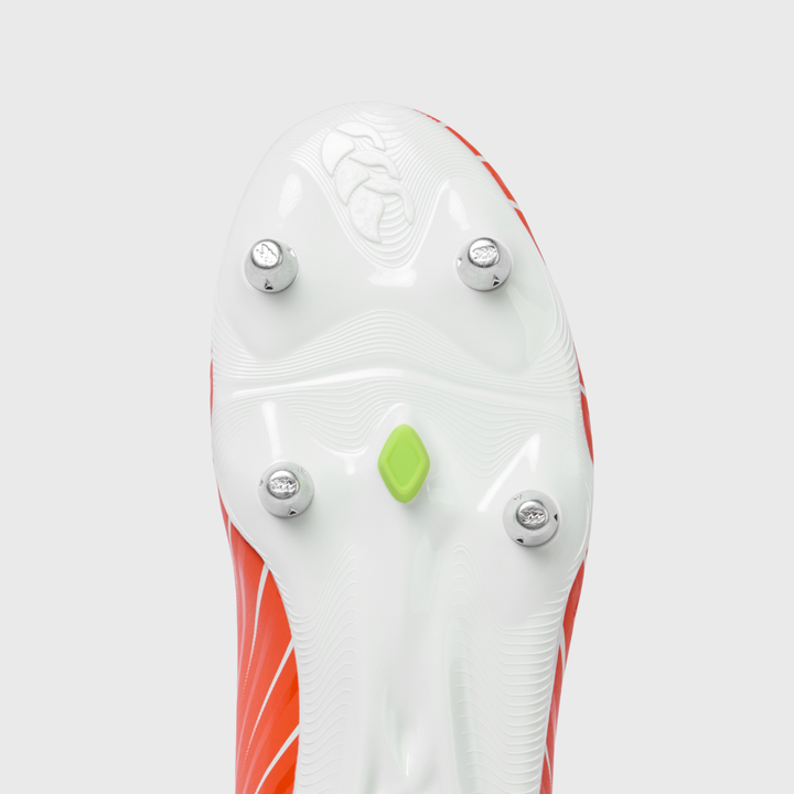Canterbury Speed Falcon Team SG Rugby Boots Orange/White