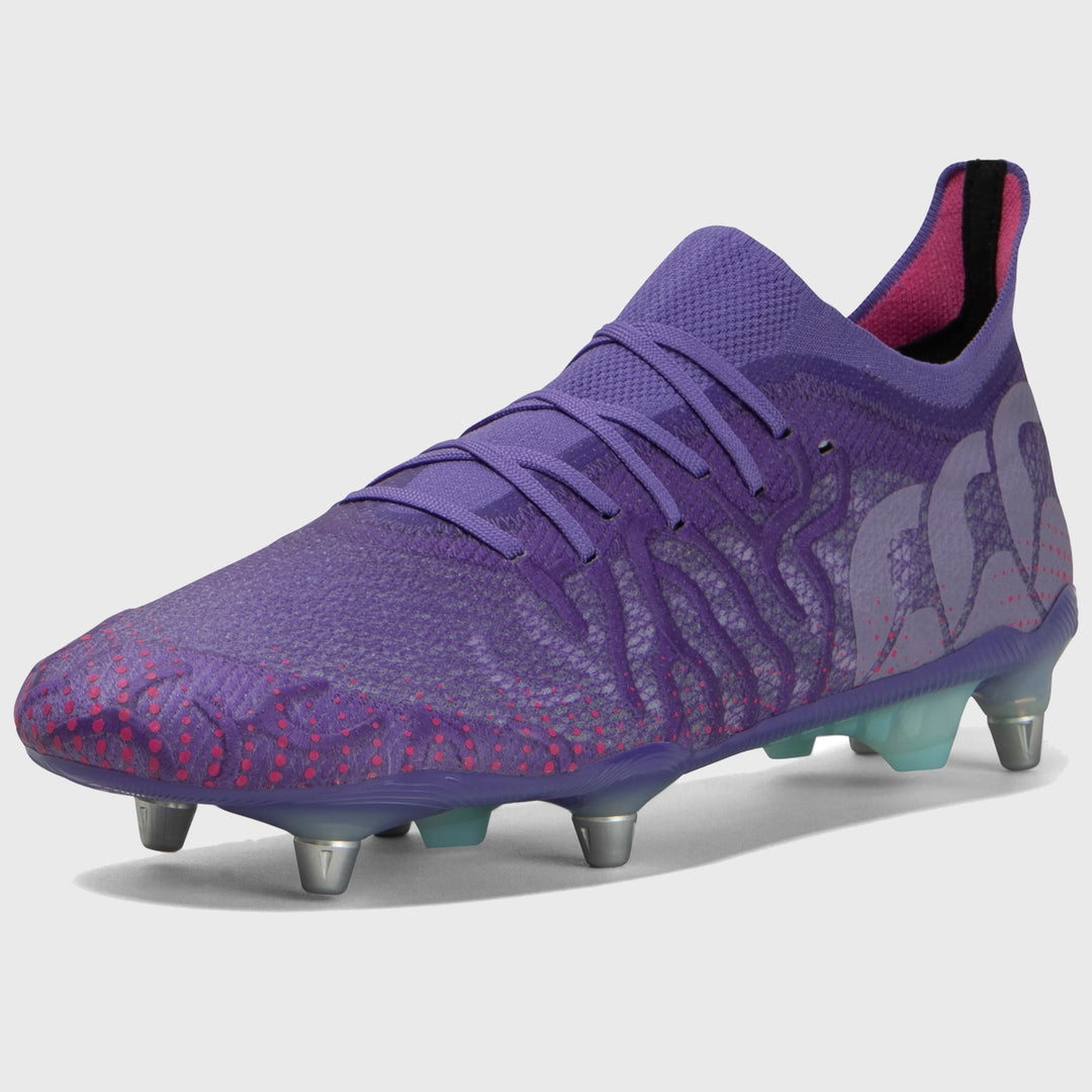 Canterbury Speed Infinite Elite SG Rugby Boots Purple - Rugbystuff.com