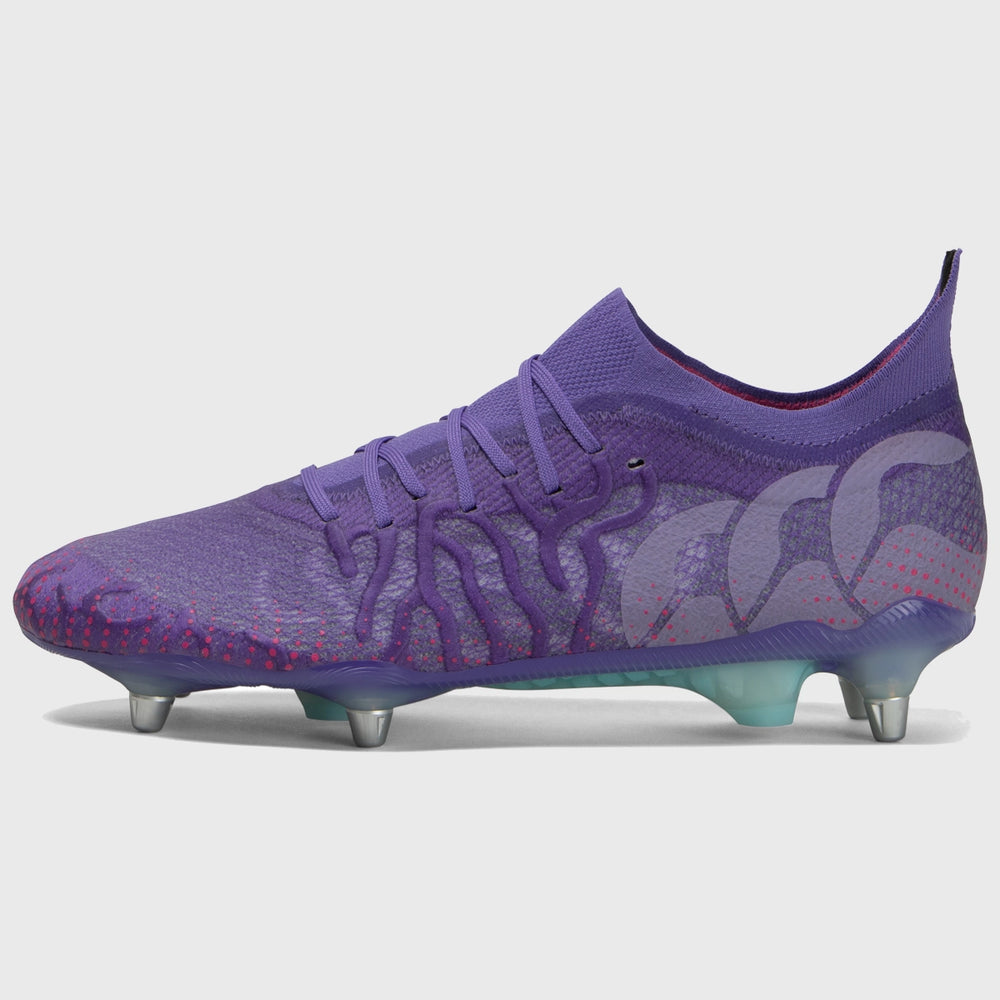 Canterbury Speed Infinite Elite SG Rugby Boots Purple - Rugbystuff.com