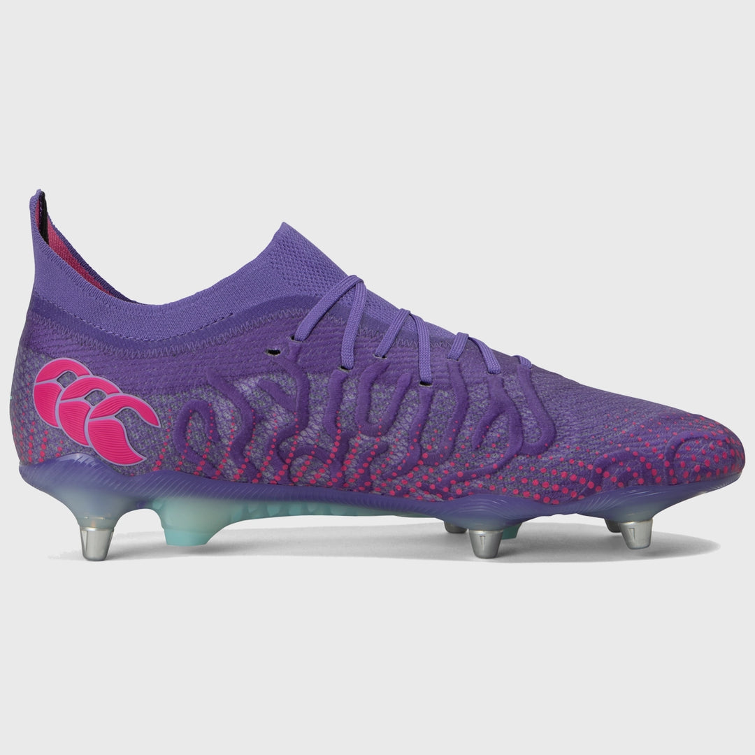 Canterbury Speed Infinite Elite SG Rugby Boots Purple - Rugbystuff.com