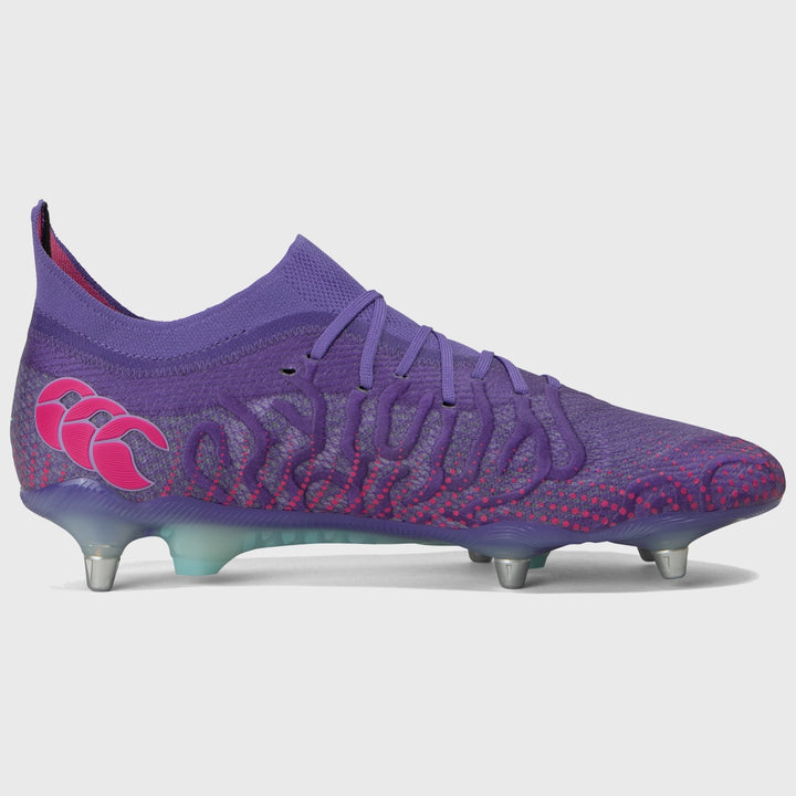Canterbury Speed Infinite Elite SG Rugby Boots Purple - Rugbystuff.com