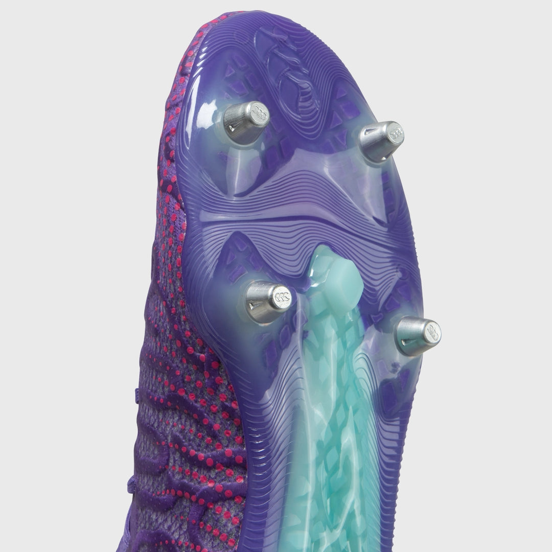 Canterbury Speed Infinite Elite SG Rugby Boots Purple - Rugbystuff.com