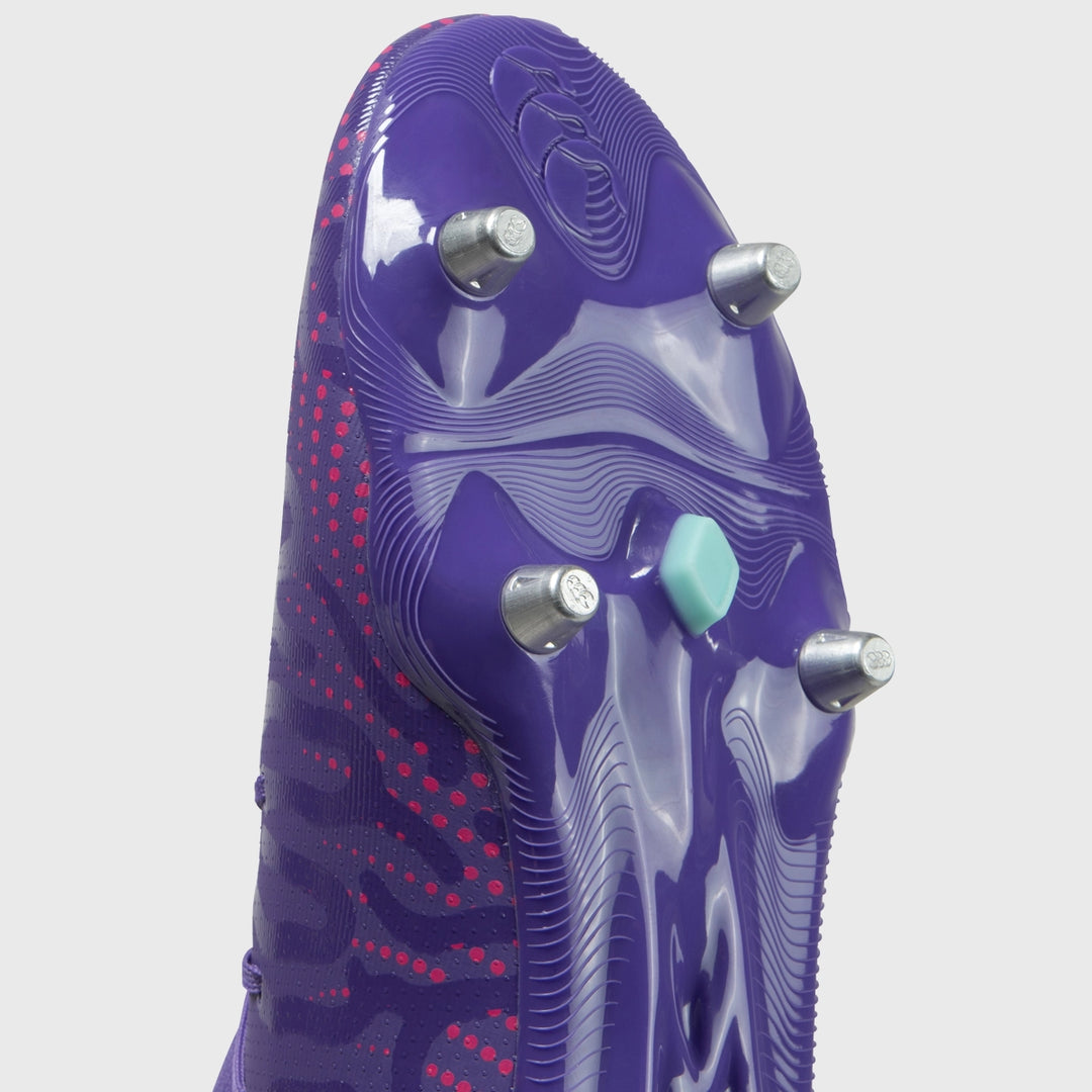 Canterbury Speed Infinite Pro SG Rugby Boots Purple - Rugbystuff.com