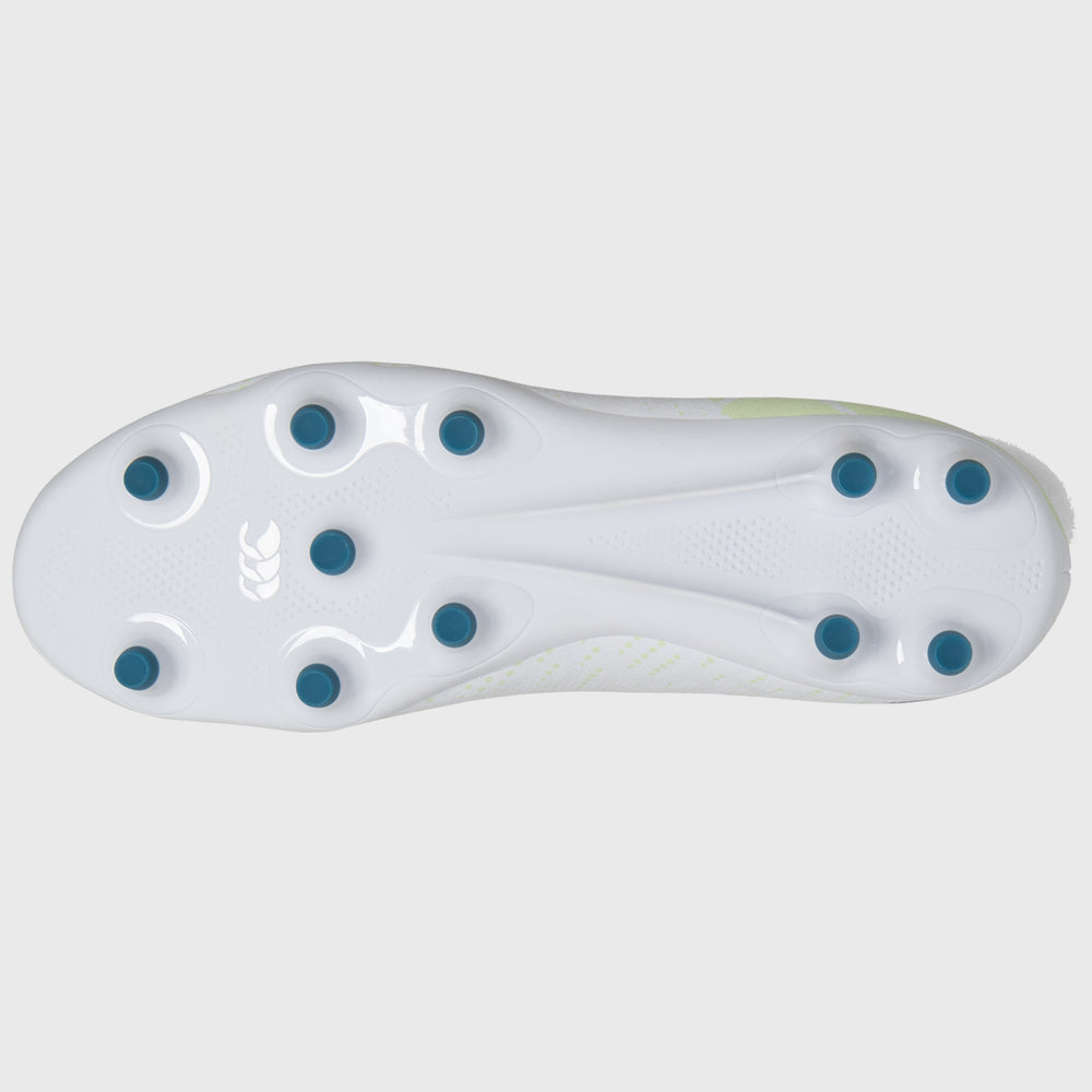 Canterbury Speed Infinite Team FG Rugby Boots White - Rugbystuff.com