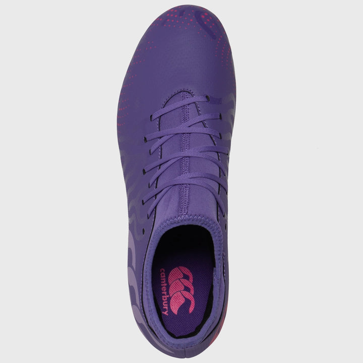 Canterbury Speed Infinite Team SG Rugby Boots Purple - Rugbystuff.com