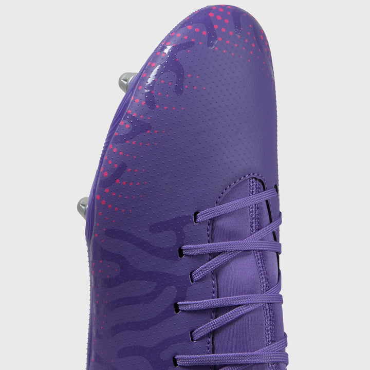 Canterbury Speed Infinite Team SG Rugby Boots Purple - Rugbystuff.com